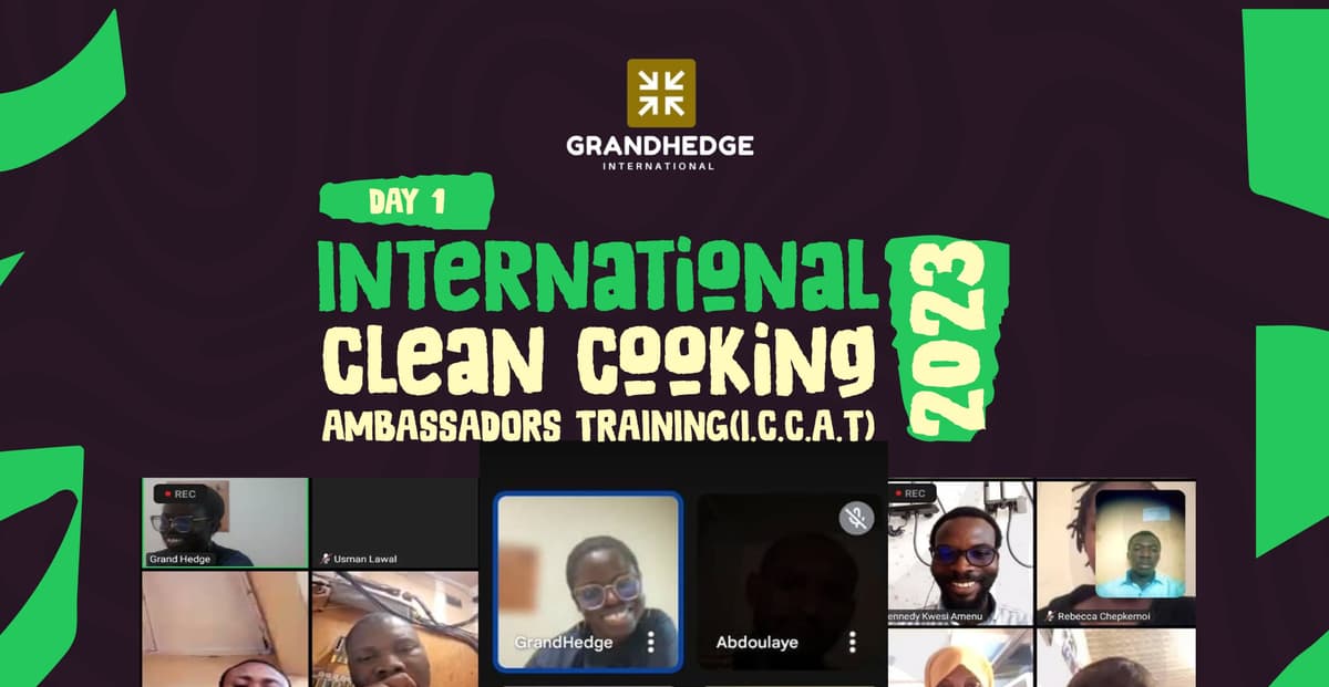 International Clean Cooking Ambassadors Training Program